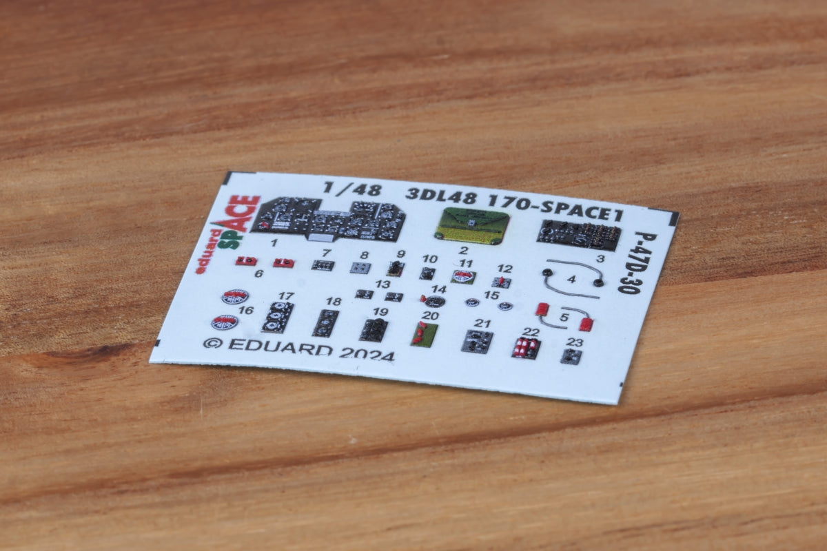 Eduard 3DL48170 P-47D-30 SPACE MINIART 1/48 – image 2