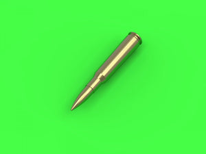 Master GM-35-021 Browning .50 caliber (12.7mm) - naboje (25 szt.) 1/35 – immagine 2