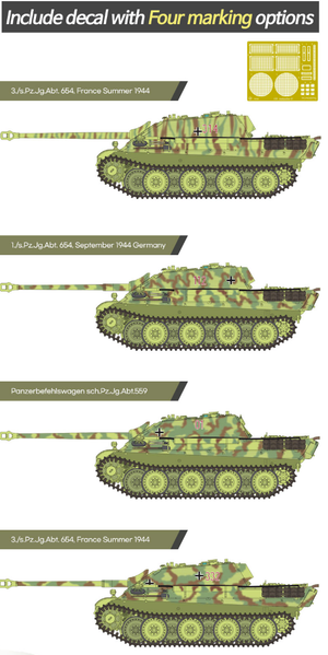 Academy 13539 German Sd.Kfz. 173 Jagdpanther Ausf.G1 1/35 – Bild 3