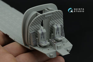 Quinta Studio QD48506 CH-47A 3D-Printed coloured Interior on decal paper (Italeri) 1/48 – immagine 8