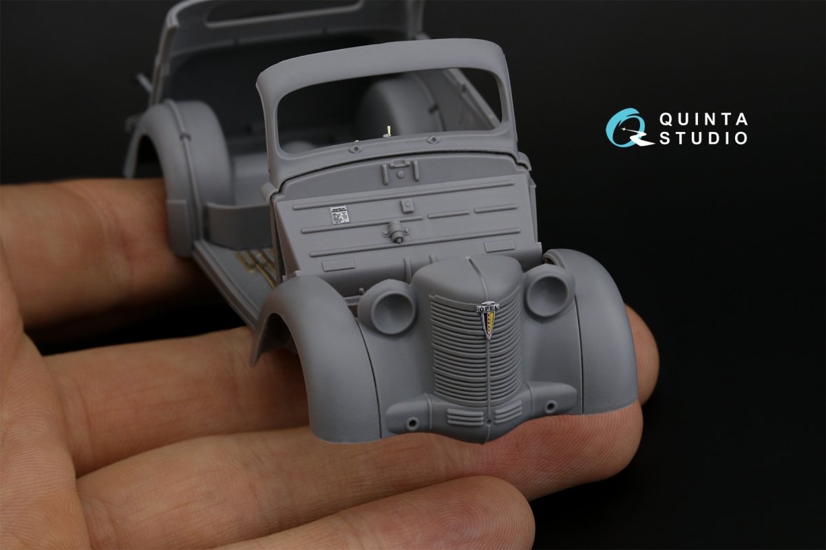 Quinta Studio QD35081 Opel kadett k38 3D-Printed &amp;amp; coloured Interior on decal paper (ICM) 1/35 – immagine 6