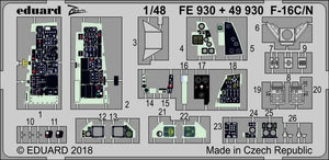 Eduard FE930 F-16C/ N TAMIYA 1/48