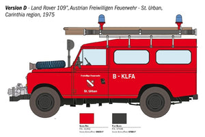 Italeri 3660 LAND ROVER FIRE TRUCK 1/24 – immagine 3