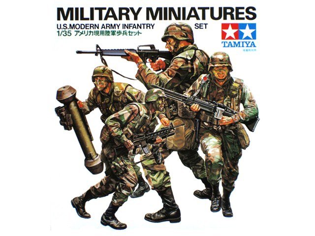Tamiya 35133 U.S. Modern Infantry Set 1/35