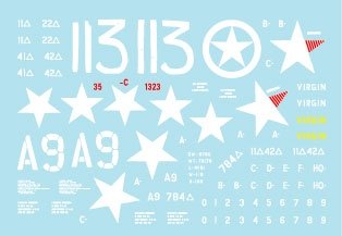 Star Decals 35-C1323 US Armor Mix # 6. M4A3 (75) W Sherman in Europe 1944-45 1/35 – imagen 2