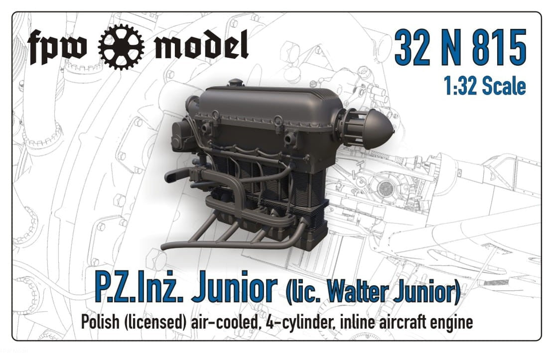 FPW Model 32N815 P.Z.Inż. Junior (lic. Walter Junior) 1/32