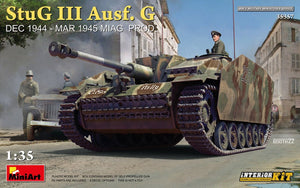 MiniArt 35357 StuG III Ausf. G DÉC. 1944 – MARS 1945 MIAG PROD. KIT D&amp;#39;INTÉRIEUR 1/35