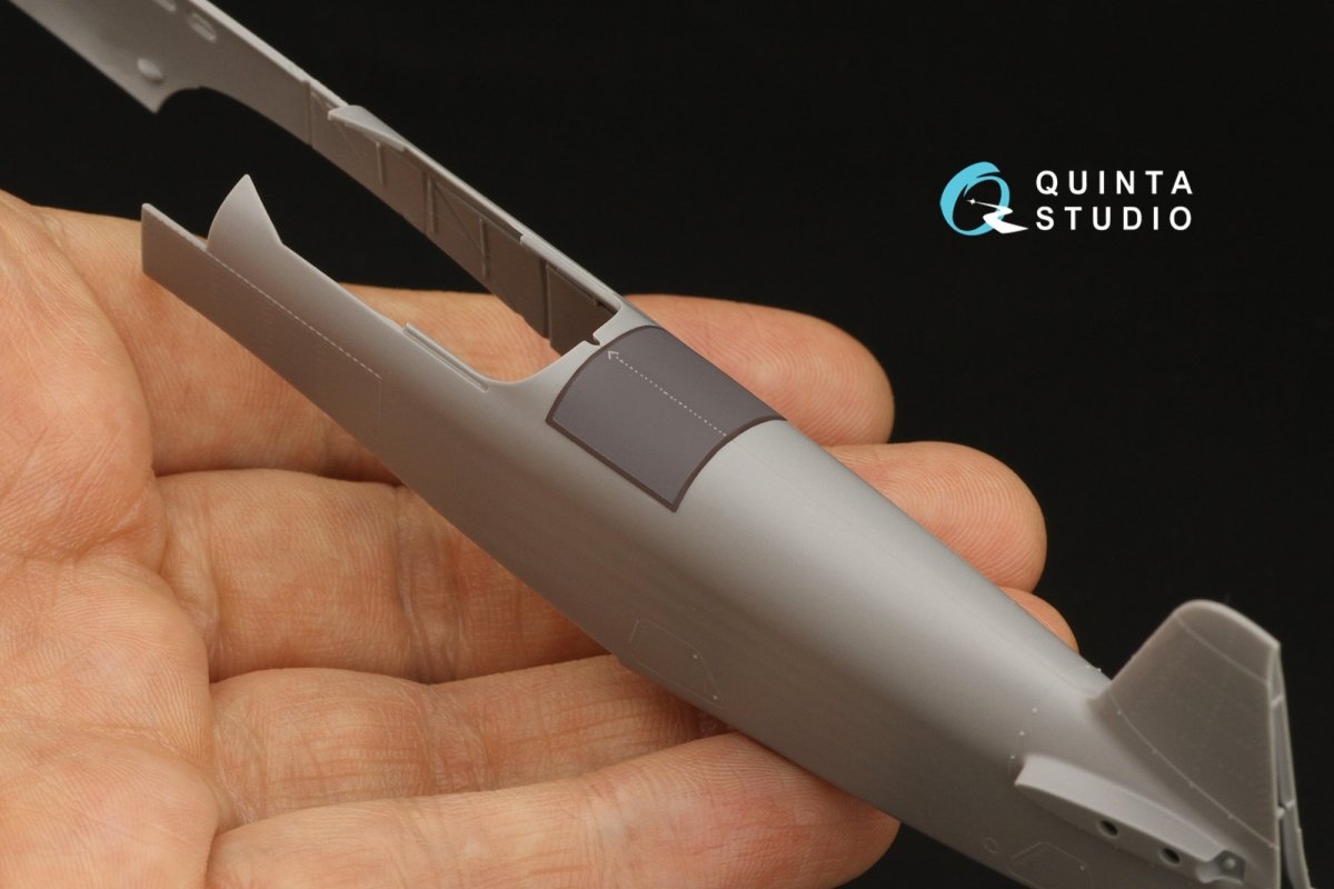 Quinta Studio QP48013 Yak-9D Exterior set (Zvezda) 1/48 – imagen 6