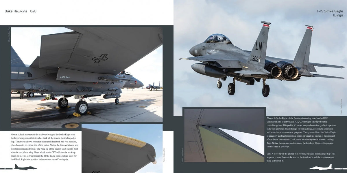 HMH Publications DH-026 Boeing F-15 E/K/SG Strike Eagle - Aircraft in Detail 026 (English Version) – immagine 5