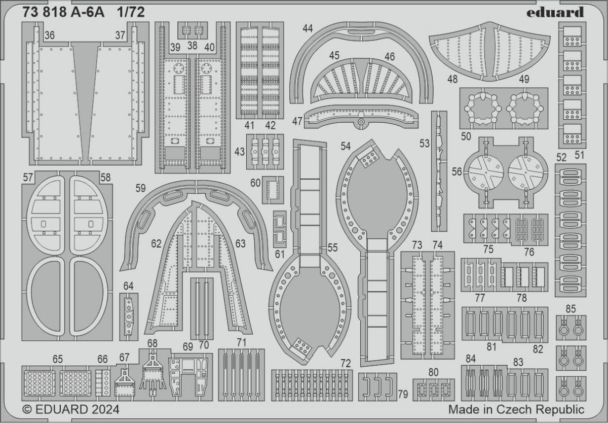 Eduard 73818 A-6A TRUMPETER 1/72 – zdjęcie 2