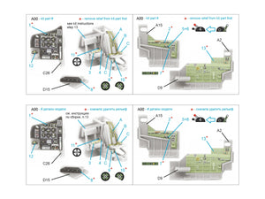 Quinta Studio QD72211 Bristol Blenheim Mk.IV 3D-Printed &amp;amp; coloured Interior on decal paper (Airfix) 1/72 – zdjęcie 11