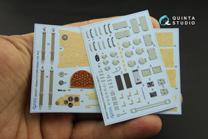 Quinta Studio QD32071 Albatros D.III OAW 3D-Printed &amp;amp; coloured Interior on decal paper (for Roden kit) 1/32 – imagen 2