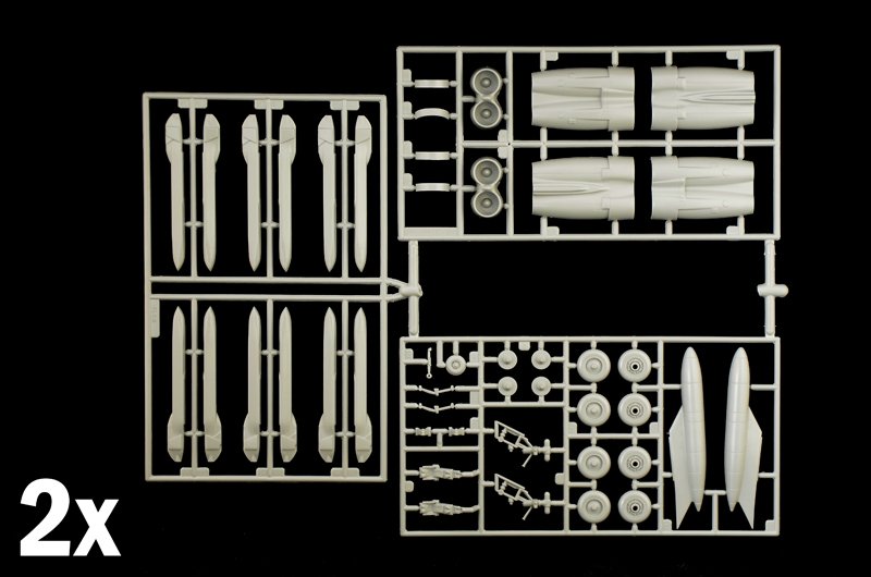 Italeri 1442 B-52H Stratofortress 1/72 – zdjęcie 3