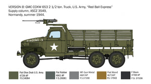 Italeri 6271 GMC 2 1/2 Ton. 6x6 Truck &amp;quot;D-Day 80° Anniversary&amp;quot; 1/35 – zdjęcie 3