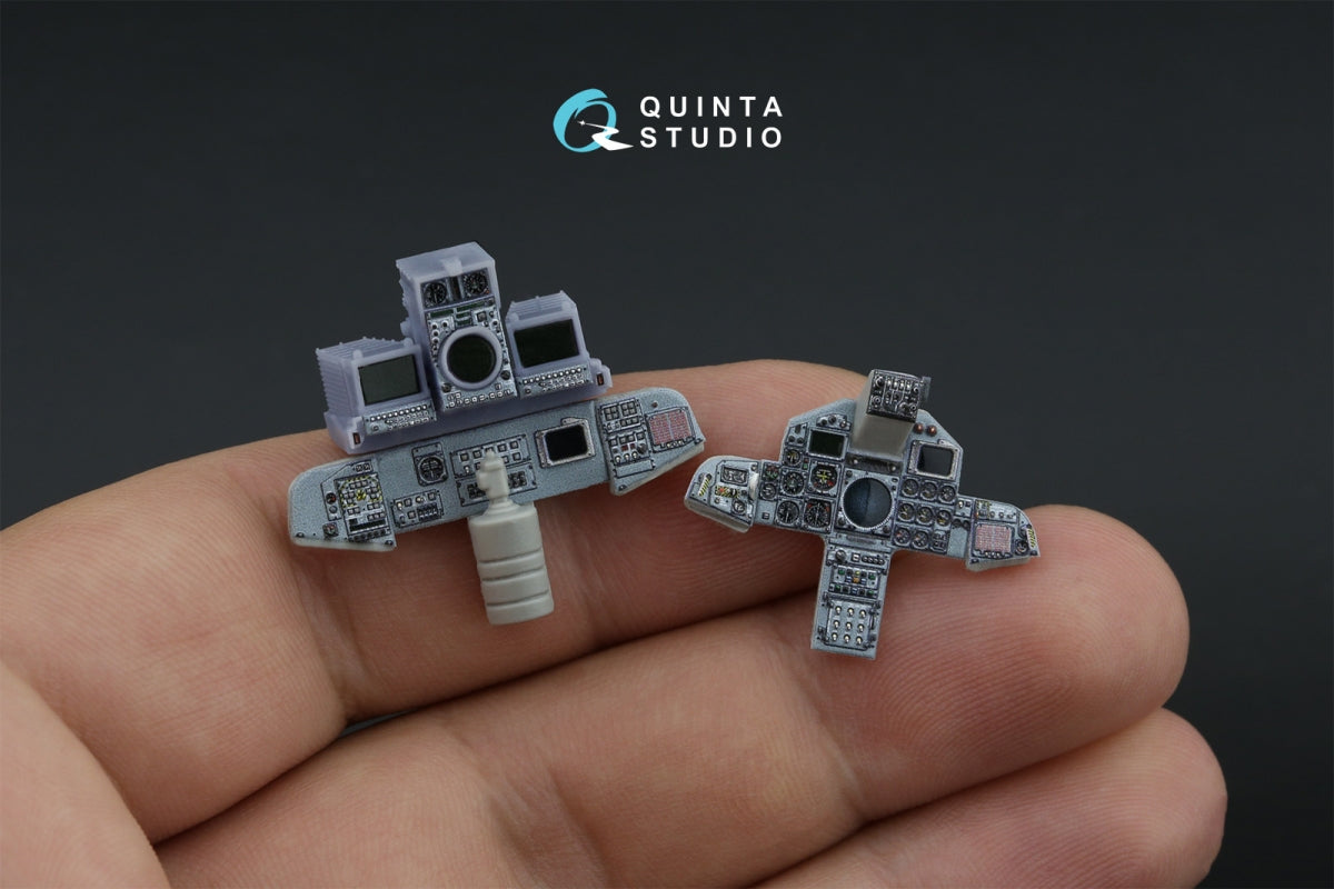 Quinta Studio QD+48520 Tornado Gr.1 3D-Printed &amp;amp; coloured Interior on decal paper (Italeri) (with 3D-printed resin parts) 1/48 – immagine 7