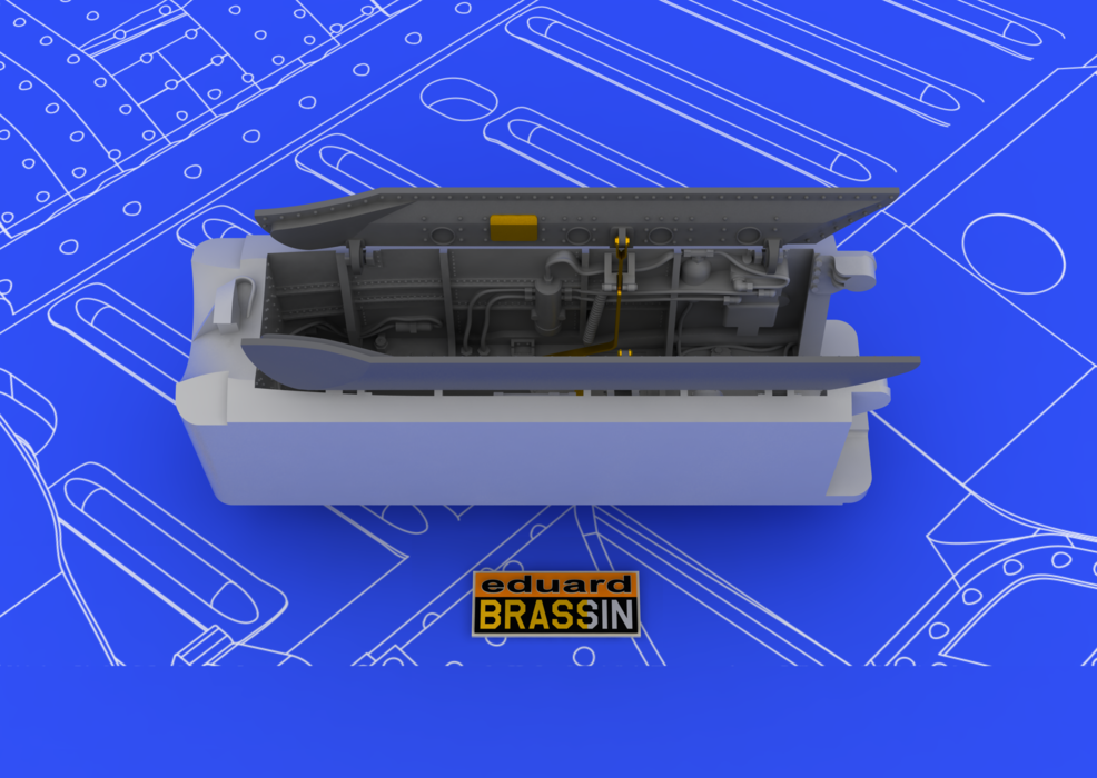 Eduard 648049 MiG-21 wheel wells 1/48 (EDUARD) – Bild 5