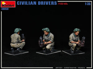 MiniArt 38050 CIVILIAN DRIVERS 1930-40s 1/35 – image 5