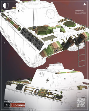 Faustus Models FM35009 Panther Ausf.G [MNH-Late] Detail Set for Das Werk 1/35