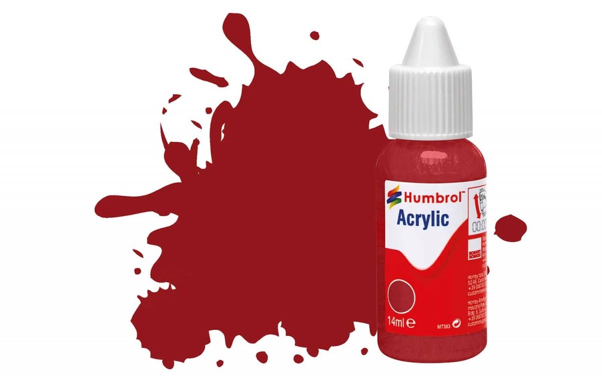 Humbrol DB0020 No 20 Crimson - Gloss 14ml.