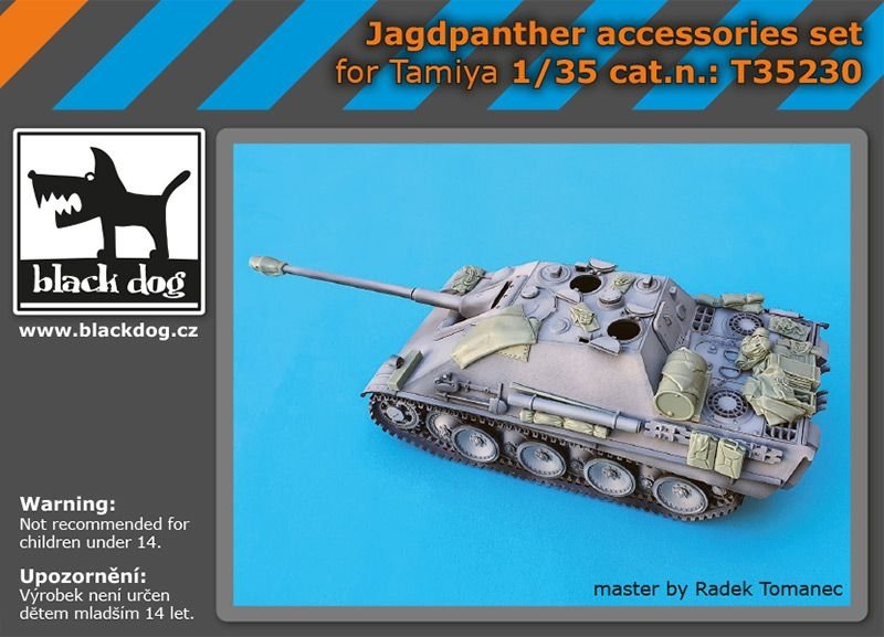 Ensemble d'accessoires Black Dog T35230 Jagdpanther 1/35