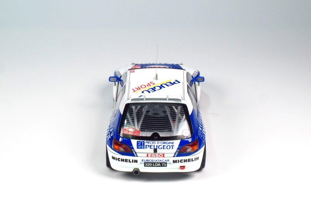 NuNu PN24009 Peugeot 306 MAXi &amp;#39;96 MONTE CARLO RALLY 1/24 – image 8