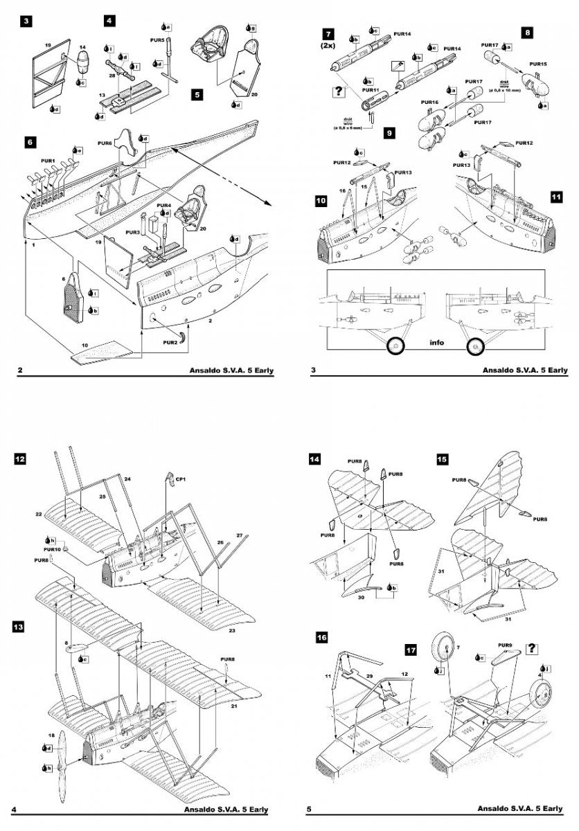 Fly 48018 Ansaldo S.V.A.5 International 1/48 – immagine 5