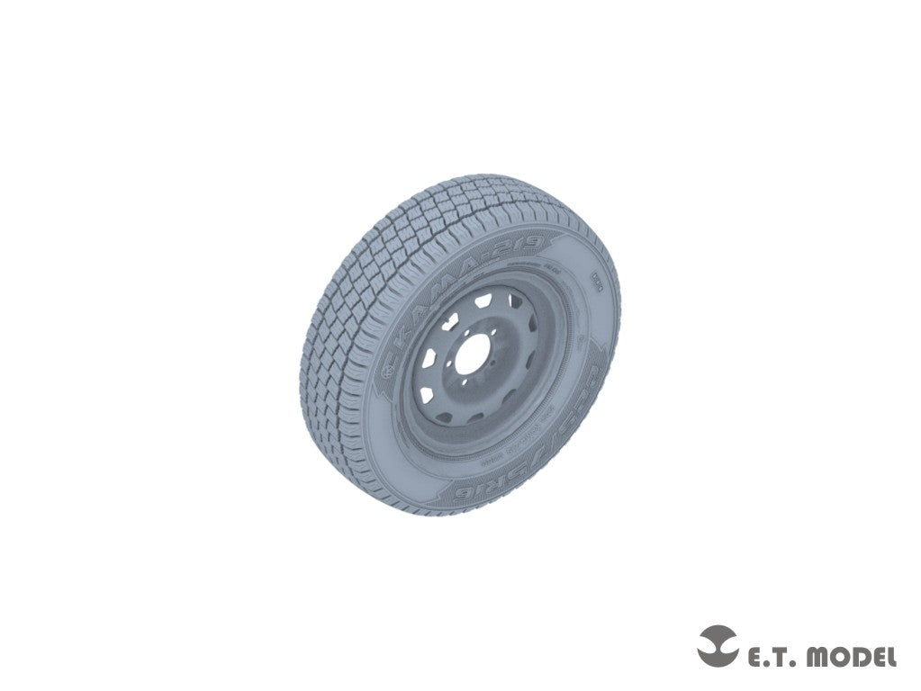 ET Model P35-115 Fourgon militaire russe UAZ 3909 Roues affaissées Pour ZVEZDA 3644 1/35 – image 3