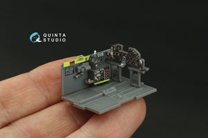 Quinta Studio QD48443 P-47B Thunderbolt 3D-Printed colored Interior on decal paper (Dora Wings) 1/48 – image 9