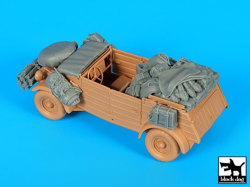 Black Dog T35219 Kübelwagen Africa Corps accessories set 1/35 – Bild 2