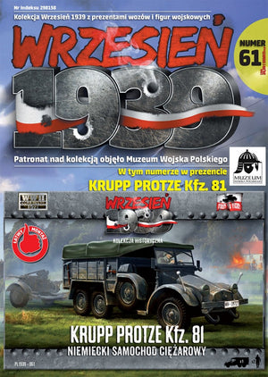 Premier à combattre le PL061 allemand KRUPP PROTZE Kfz. 81 camion (1/72)