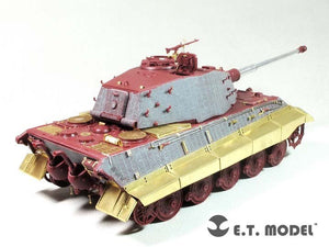 E.T. Model E35-259 WWII German KING TIGER（Henschel Turret）Basic (For MENG Kit) 1/35 – zdjęcie 3