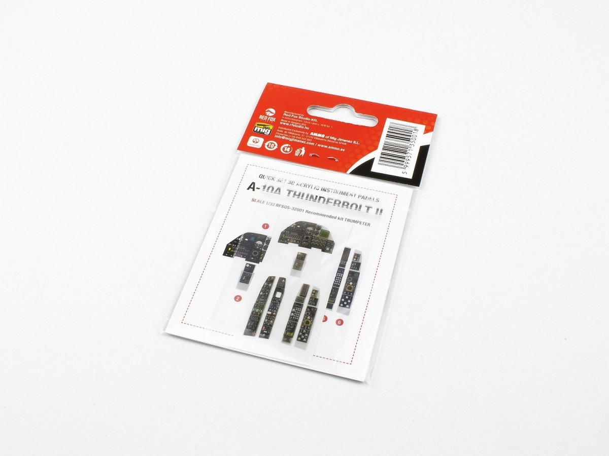 Red Fox Studio QS-32001 A-10A Thunderbolt II Trumpeter 1/32 – immagine 2