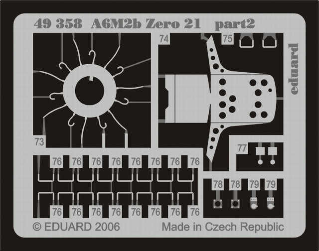 Eduard 49358 A6M2b Zero type 21 1/48 Hasegawa – Bild 3
