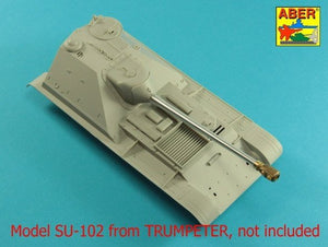 Canon Aber 35L-290 122 mm D-25S pour canon russe SU-102 (Trumpeter) 1/35 – image 3