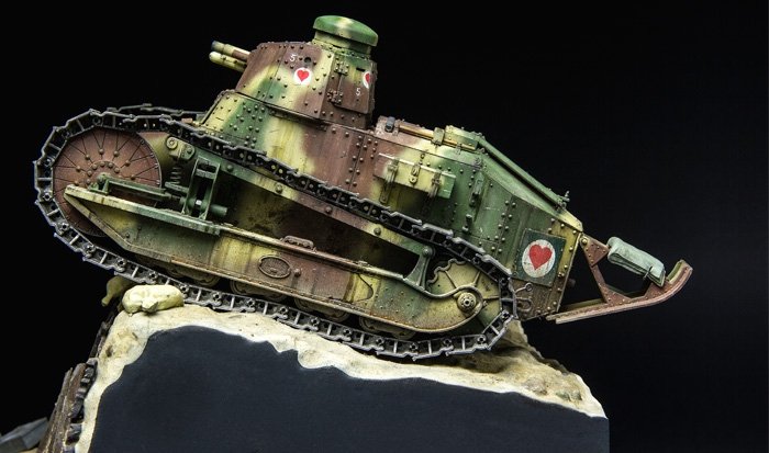 Maquette Meng TS-011 CHAR LÉGER FRANÇAIS FT-17 (TOURNE RIVETÉE) (1/35) – image 3