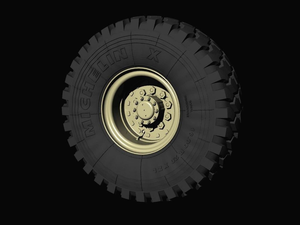Panzer Art RE35-588 HEMTT road wheels 1/35 – Bild 3