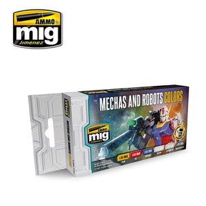 AMMO Mig of Jiminez 7127 Mechas and Robots Colors