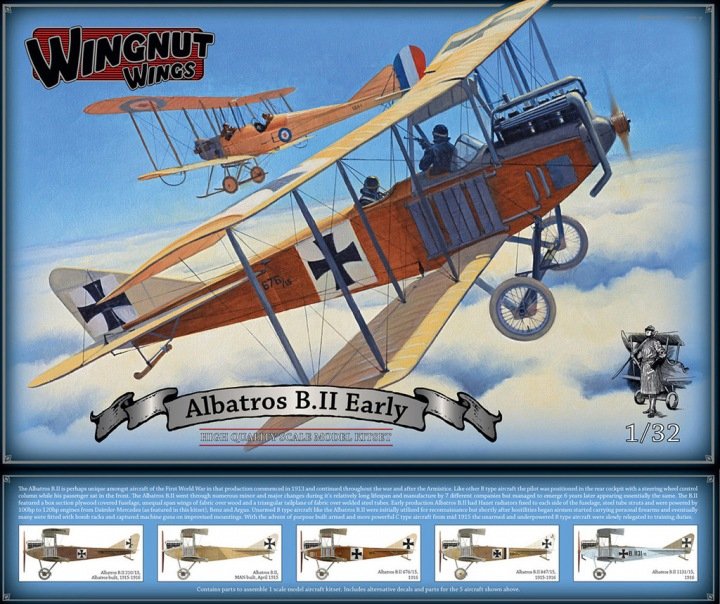 Wingnut Wings 32046 Albatrons B.II early 1/32