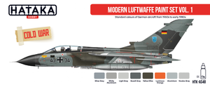 Hataka HTK-AS48 Modern Luftwaffe paint set vol. 1 (8x17ml)