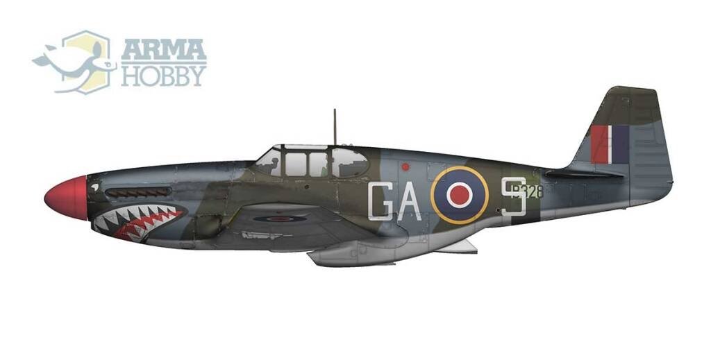 Arma Hobby 70039 P-51C Mustang Mk III Model Kit 1/72 – zdjęcie 4