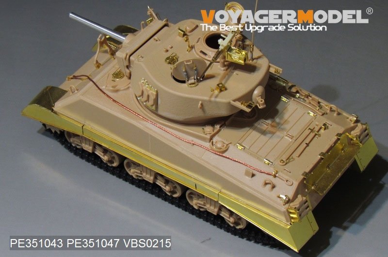 Voyager Model PE351043 WWII US M4A3E2 JUMBO Assault Tank Basic（For MENG TS-045）1/35 – immagine 2