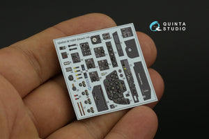 Quinta Studio QD48301 Bf 110E/F 3D-Printed &amp;amp; coloured Interior on decal paper (Eduard) 1/48 – immagine 12