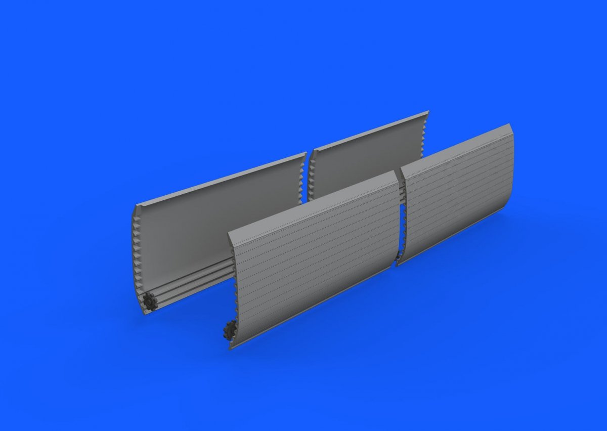 Eduard 672183 B-24 bomb bay doors EDUARD/HASEGAWA 1/72 – immagine 2