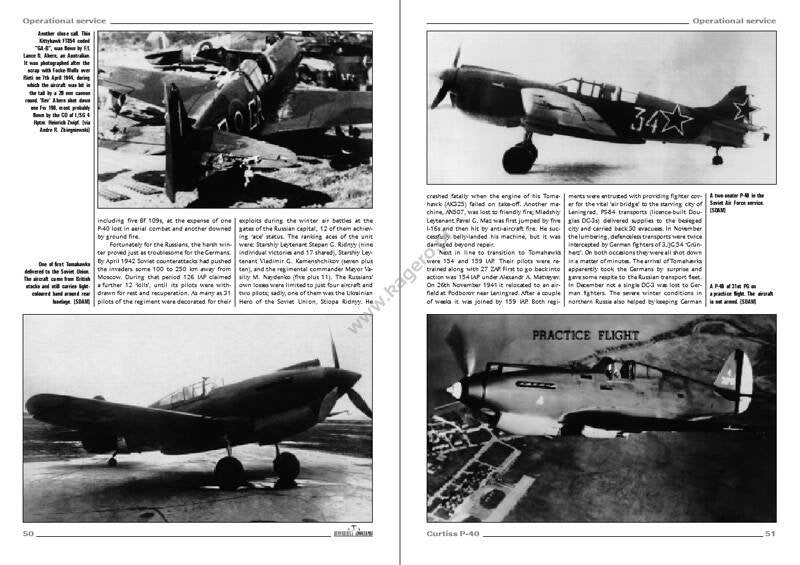 Kagero 3036 Curtiss P-40 vol. I EN – Bild 4