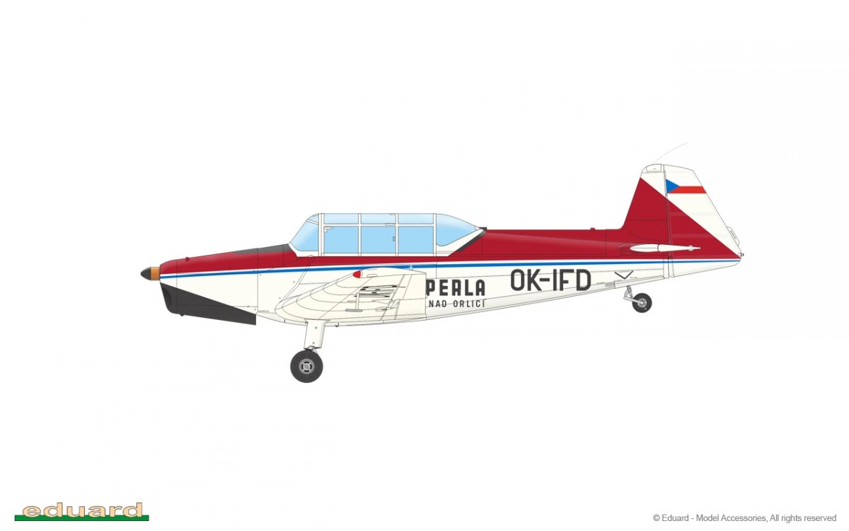 Eduard 11156 Z-126 Trener - Dual Combo 1/48 – immagine 4