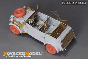 Voyager Model PE351314 WWII German Kubelwagen Type 82 Africa Troop Version Upgrade Set For MENG VS-015 1/35 – immagine 5