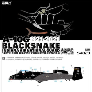 Great Wall Hobby S4823 A-10C Blacksnake Indiana Air National Guard 1/48 – immagine 4