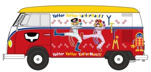 Hasegawa SP613 Volkswagen Type 2 Delivery Van Yatterman 1/24 – immagine 7