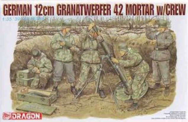 Dragon 6090 German 12cm Granatwerfer w.Crew 1/35