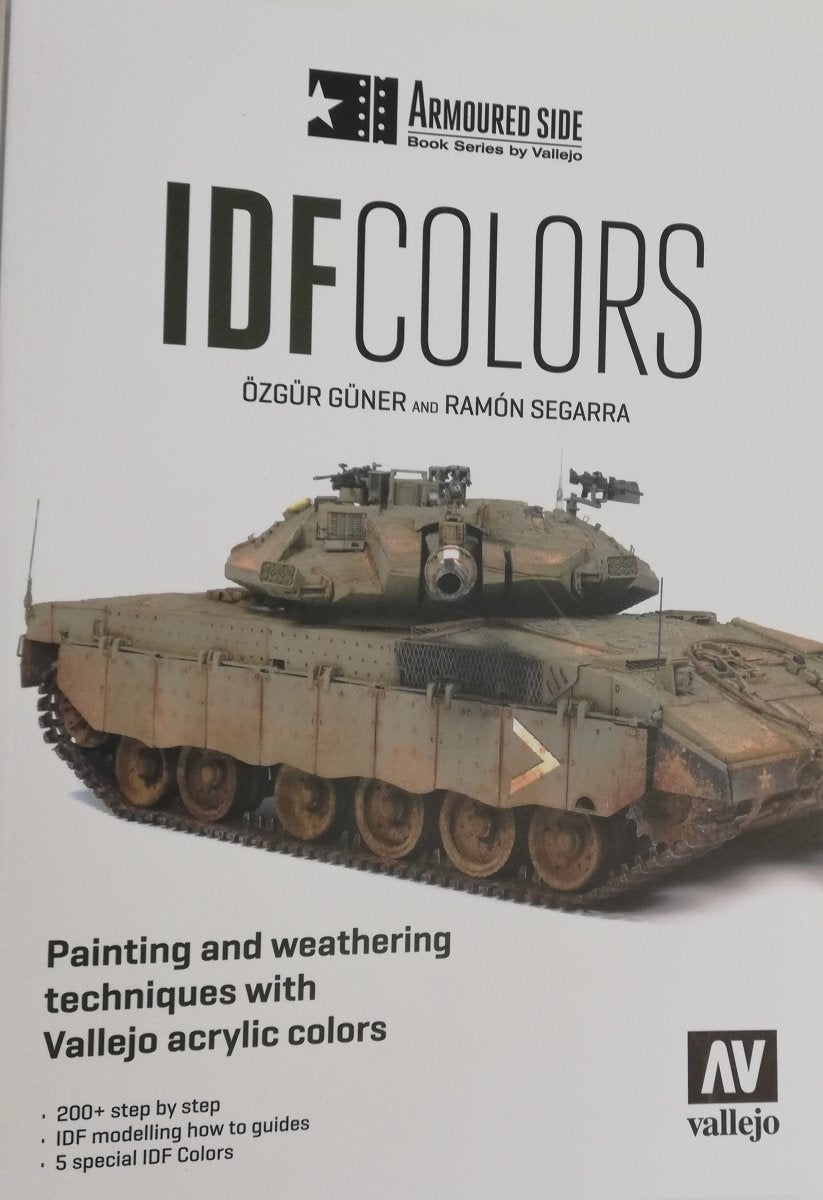 Vallejo 75017 Książka Armoured Side: IDF Colors (English Version) – imagen 2